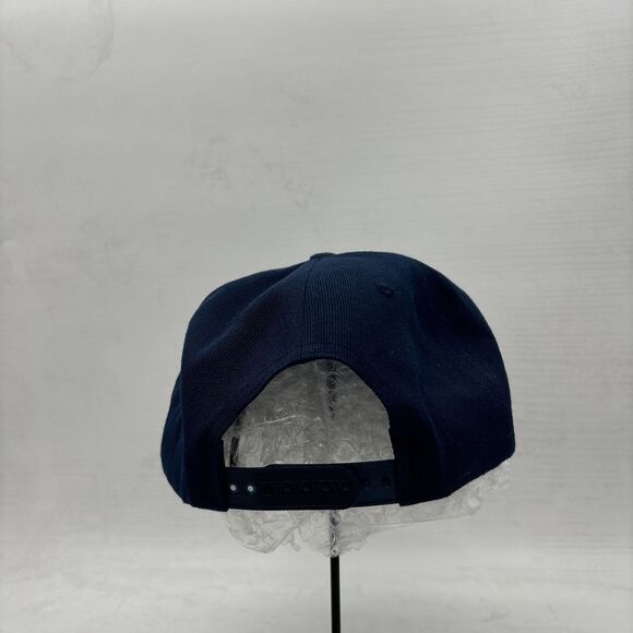 Vintage SnapBack Hat 90s Dole Patch On Side Red Hello Blue - Picture 5 of 10